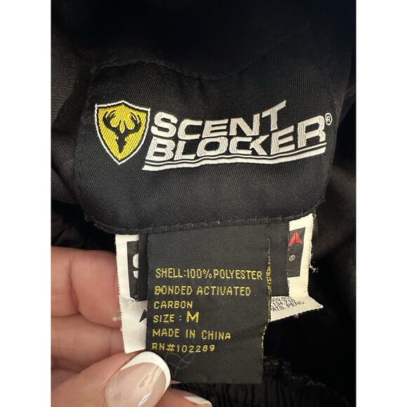 Scent Blocker Pants Camo 3D Real Leaf Mossy Oak Scentek Medium Outdoor Hunting - Picture 6 of 11